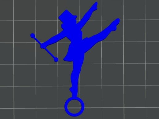 Majorette Keychain