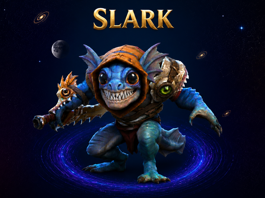 DOTA 2 SLARK CHIBI STYLE