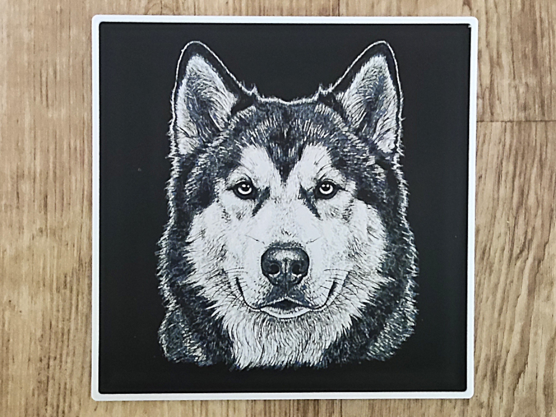 Alaskan Malamute - Hueforge