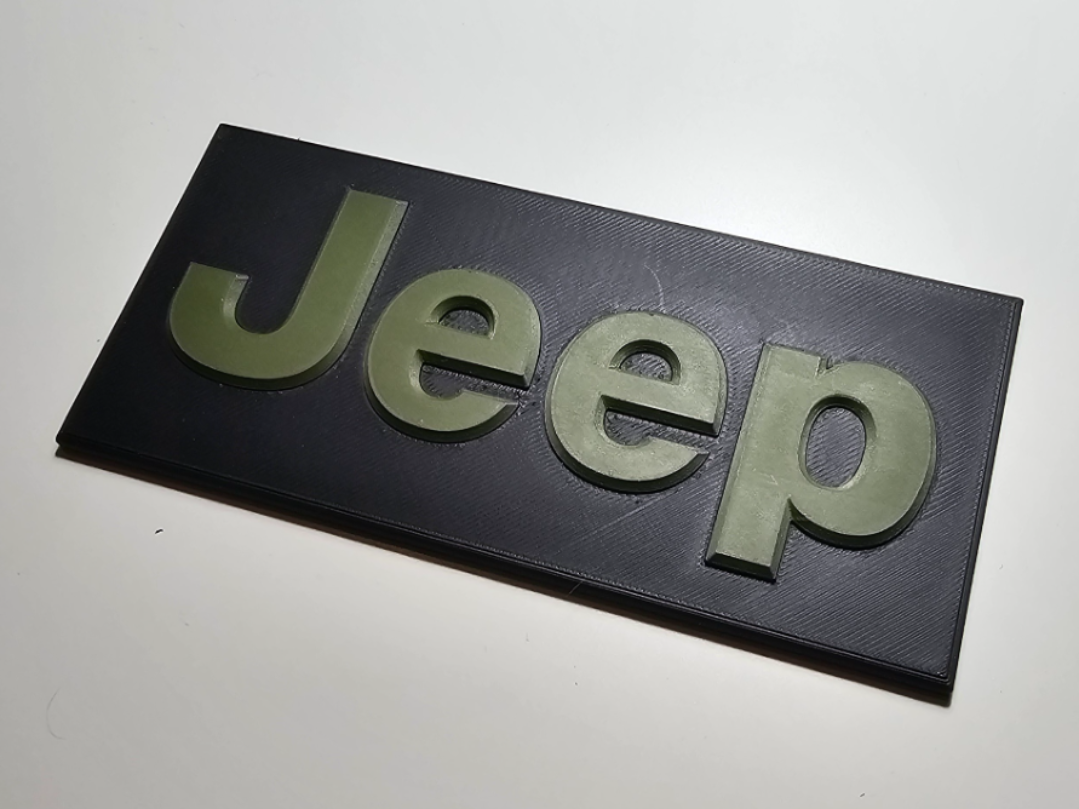 JEEP LOGO plate