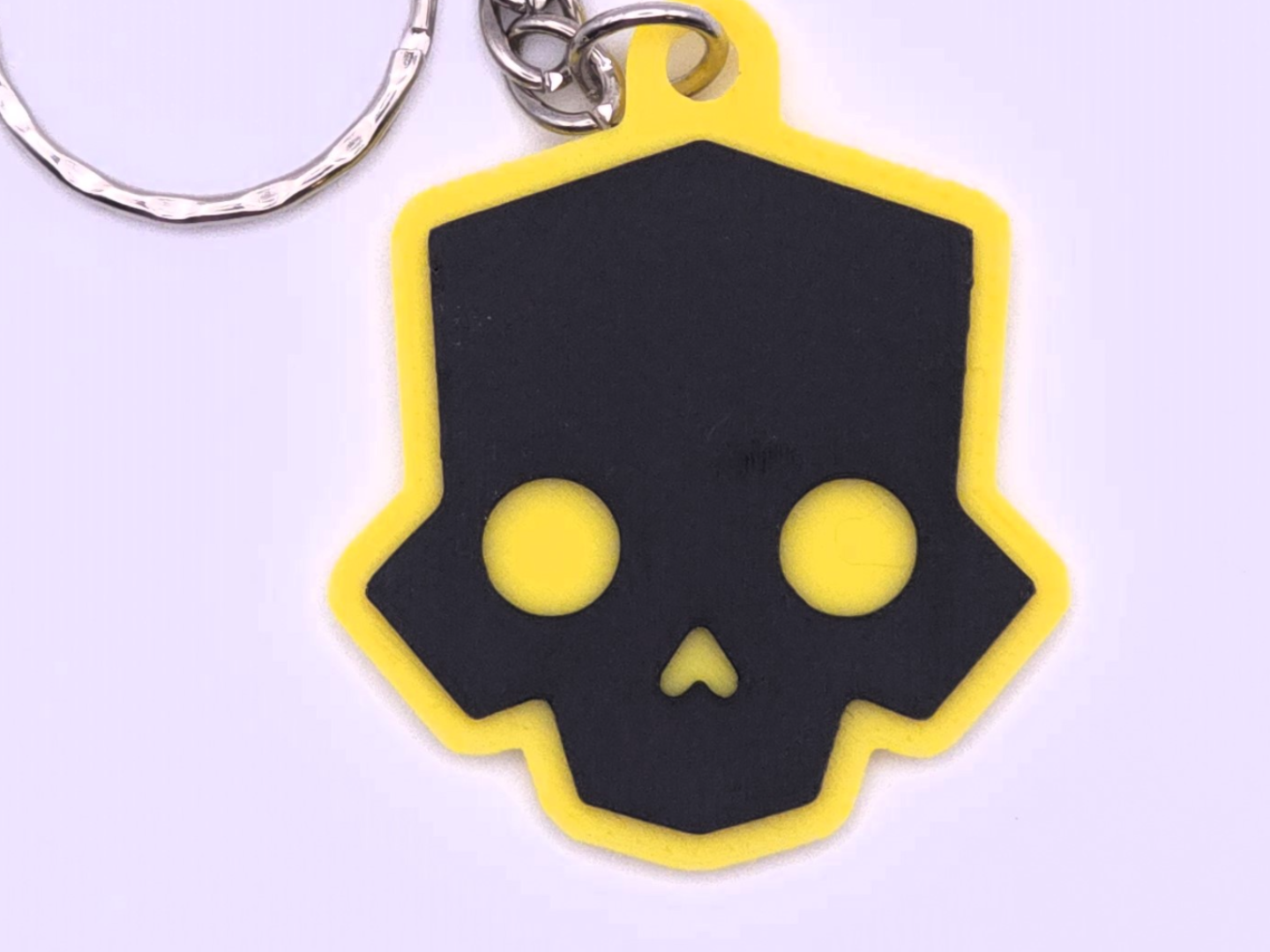 Helldivers 2 Logo Keyring Debossed