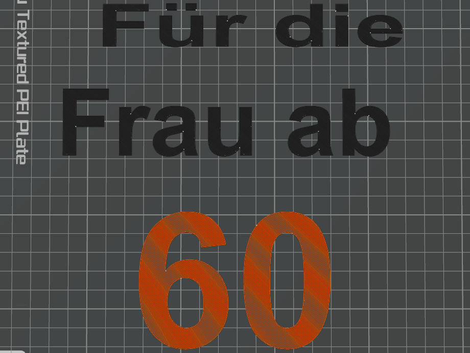 Geburtstag Buchstaben 60 Jahre