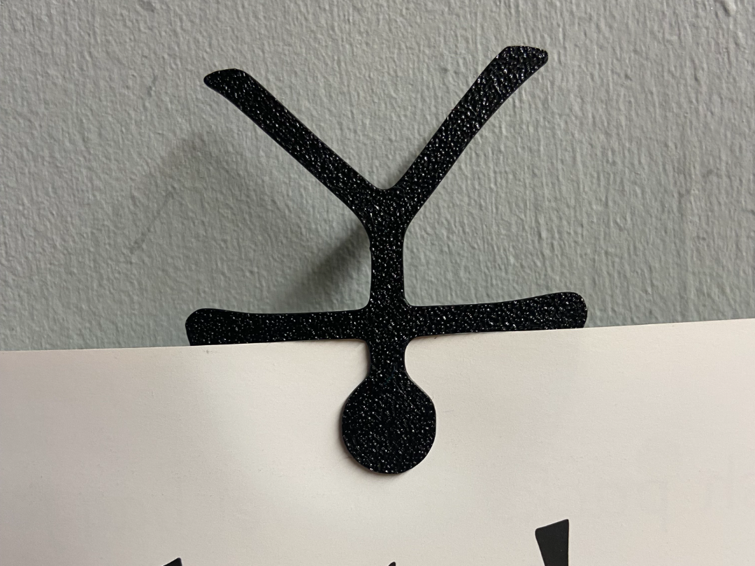 funny Handstand bookmark