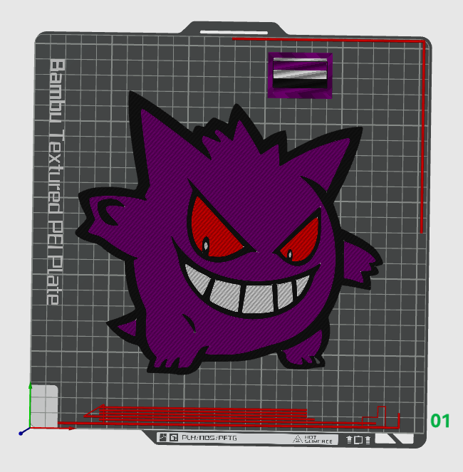 Pokemon - Gengar Mutlicolor