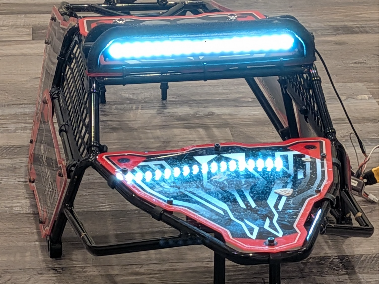 Rovan Baja Sandrail lightbar + rollbar