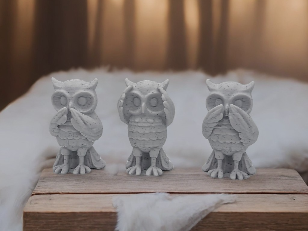 Owls - See No Evil, Hear No Evil, Speak No Evil
