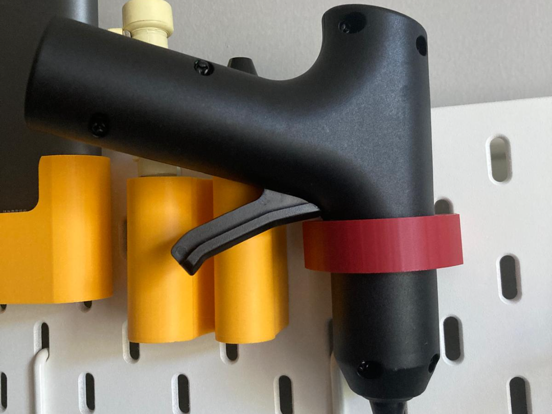 Skadis Hot Glue Holder