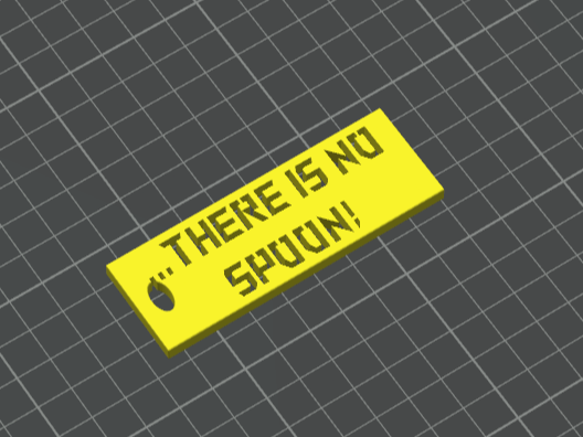 Matrix-There is NO spoon!
