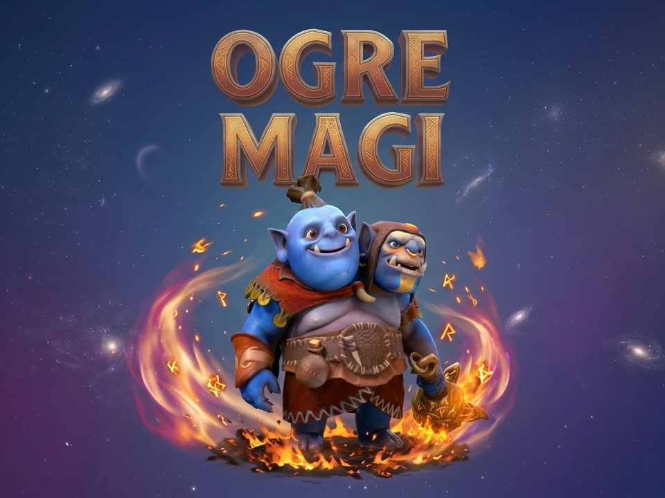 DOTA 2 OGRE MAGI CHIBI STYLE