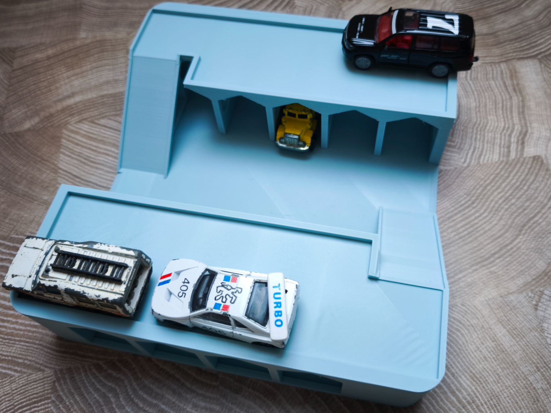 Parkgarage Parkhaus für Spielzeugautos