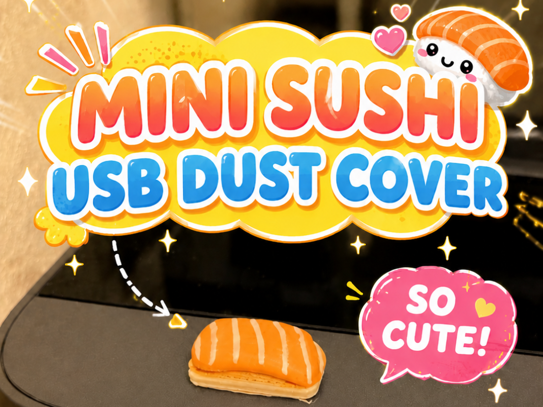 Mini sushi USB dust cover - P2S / X2D / H2D / H2S