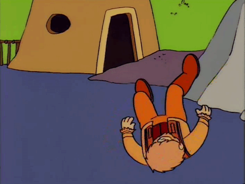 break dance dr zaius dance los simpsons tv show