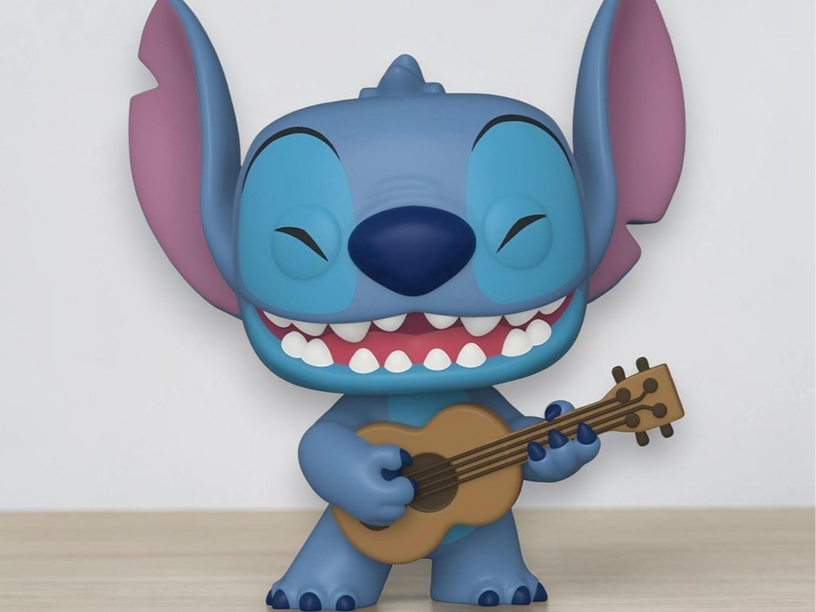 stitch with ukule - lilo & stitch ( fan art )