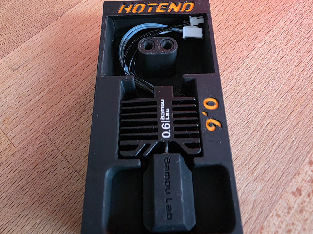 Hotend Box 0,6 Single for X1