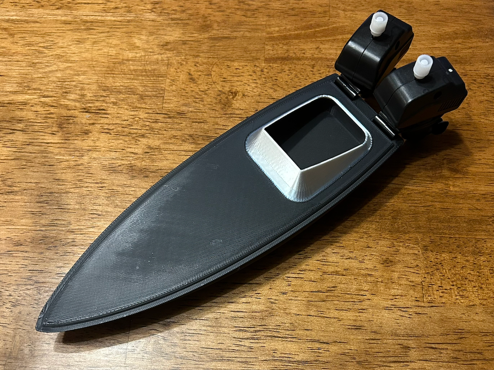 Speed Boat with Two Motors