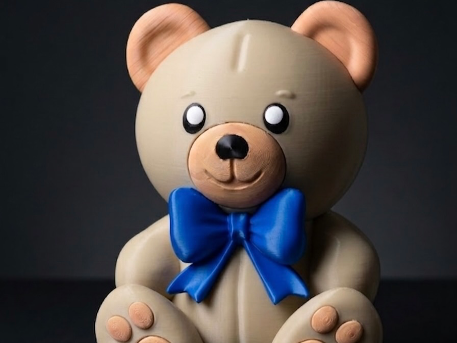Teddy Bear - Multi-Part Assembly