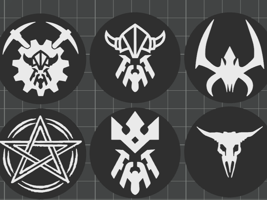 WH The Old World - Faction tokens