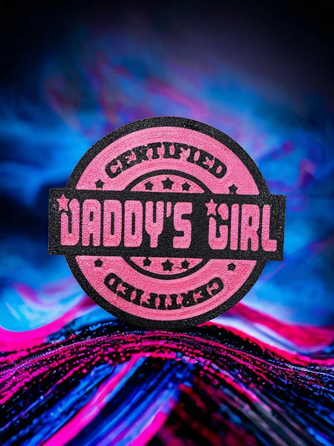 Certified Daddys Girl Wall Art
