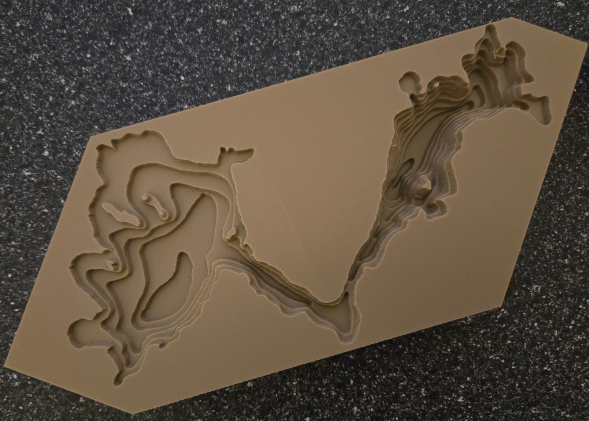 Barnum Lake Bathyometric Model