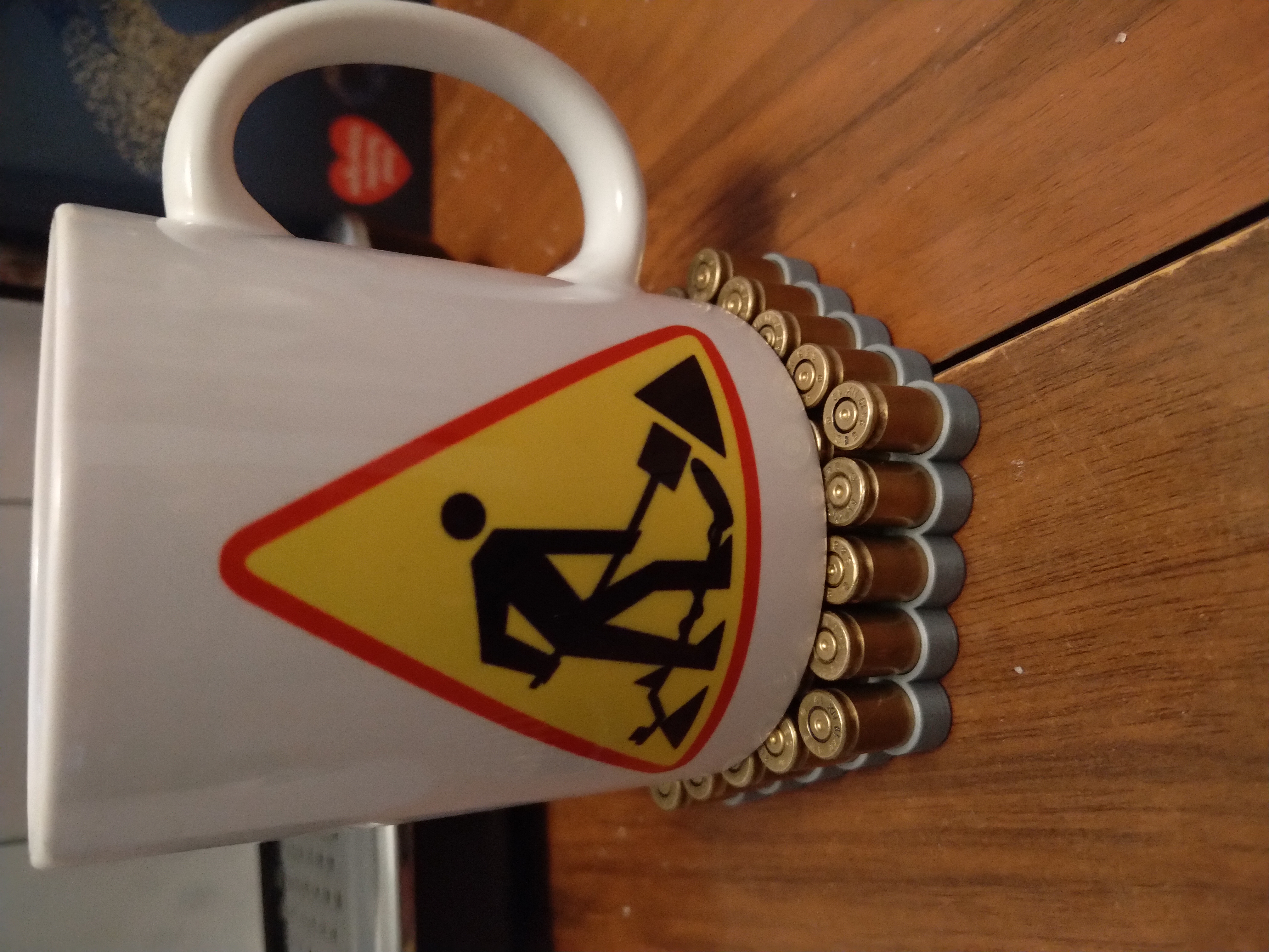 9mm, .40 ammo shell Coaster for coffe or beer.