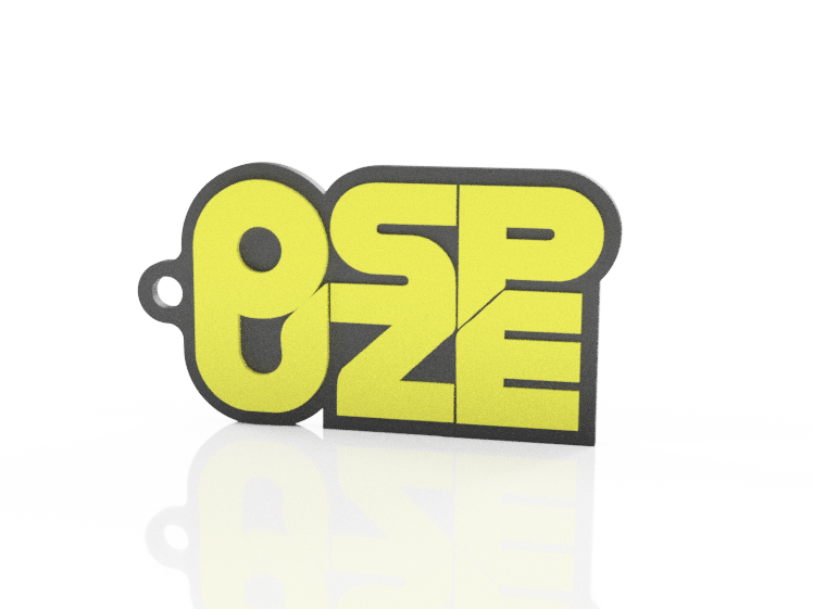 The Finals - OSPUZE Sponsor Logo - Keyring