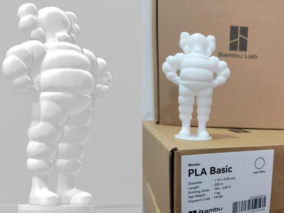 KAWS Bearbrick + michelin Bibendum man