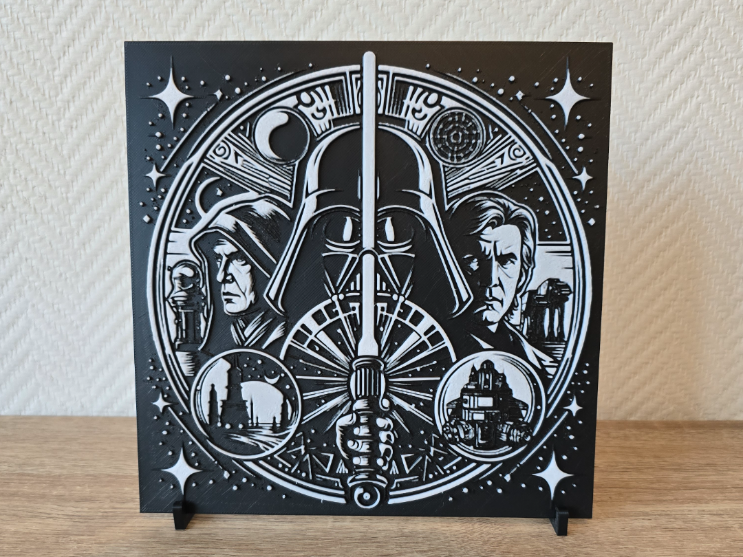 Dark Vador Star Wars Hueforge