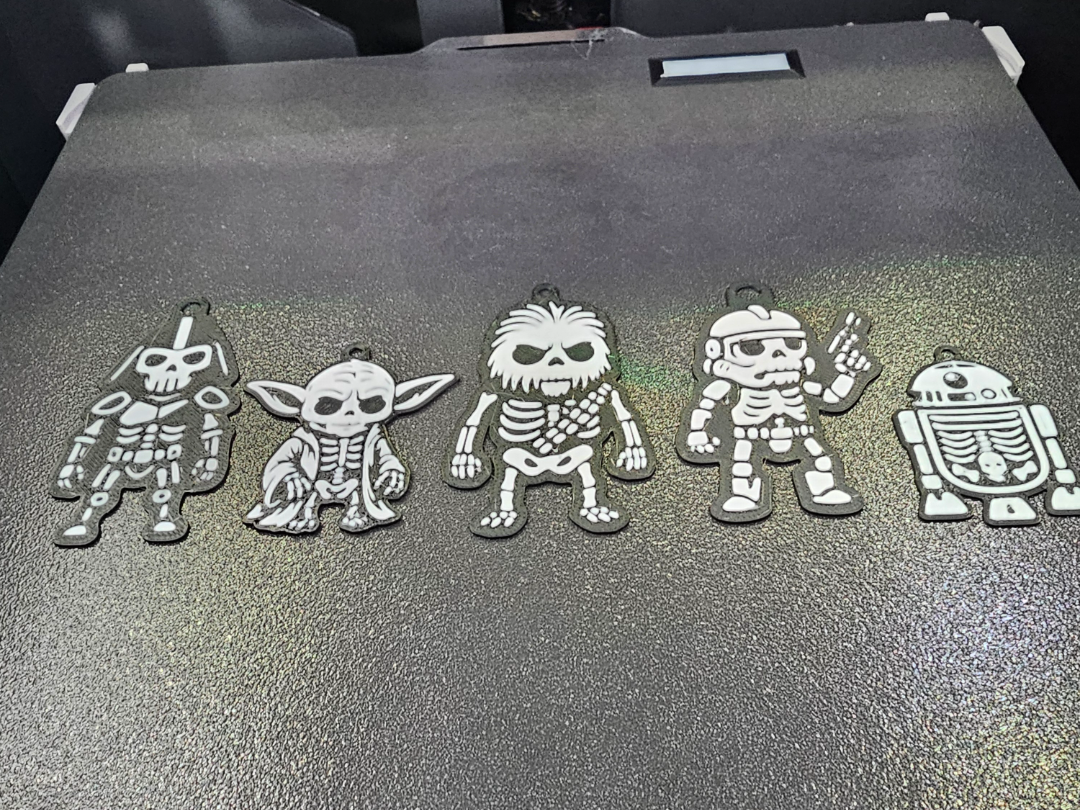 skeleton troops from the Wars of the stars