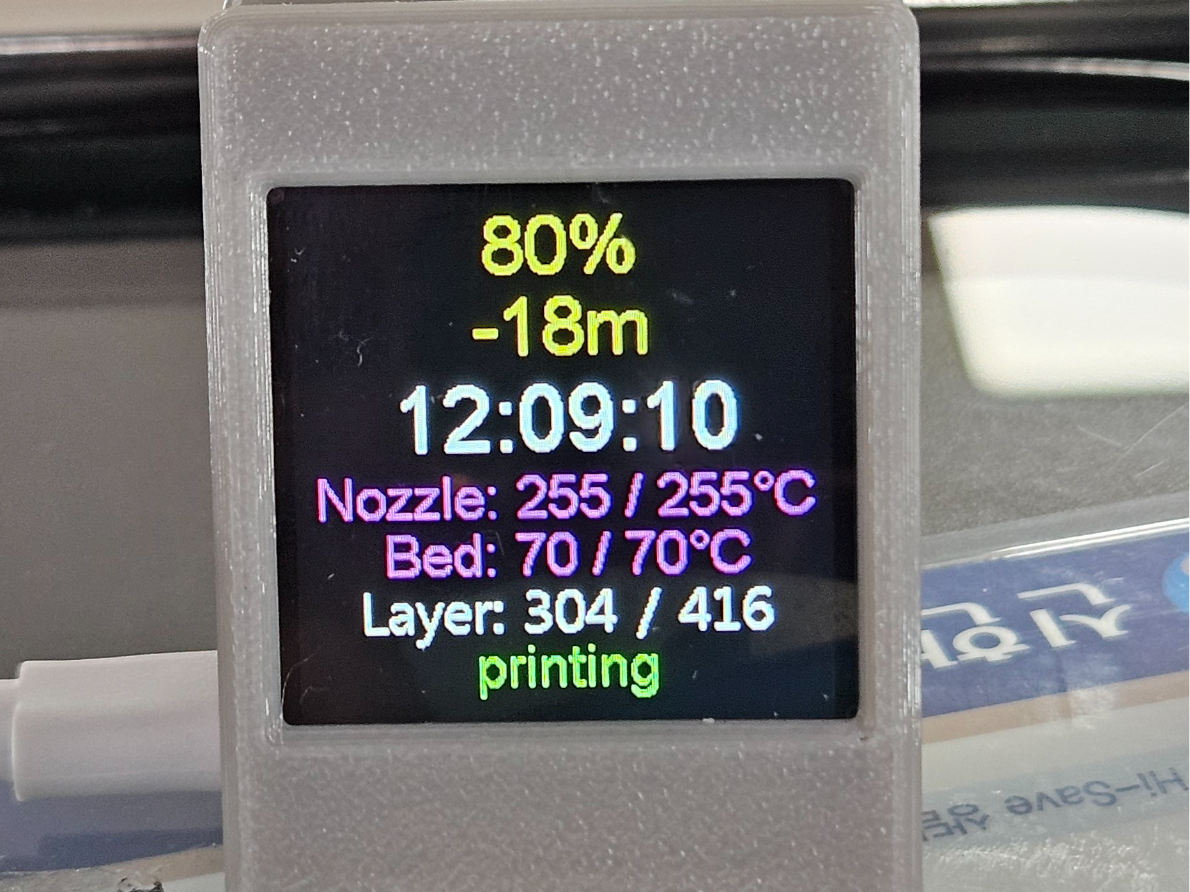 ESP32-C3 Super Mini + ST7789 240x240 LCD Case
