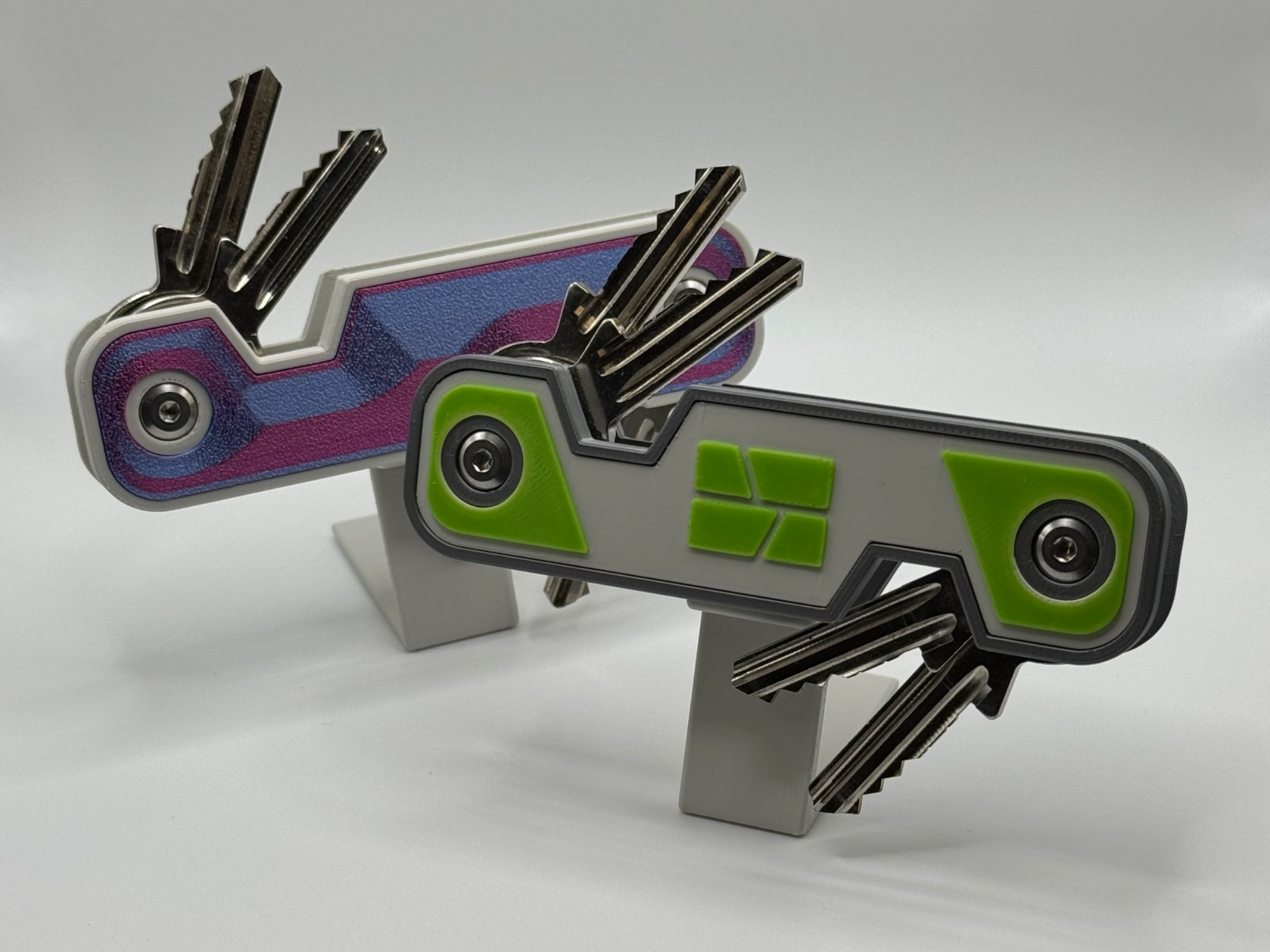 Key Organizer with Interchangeable Front Panel