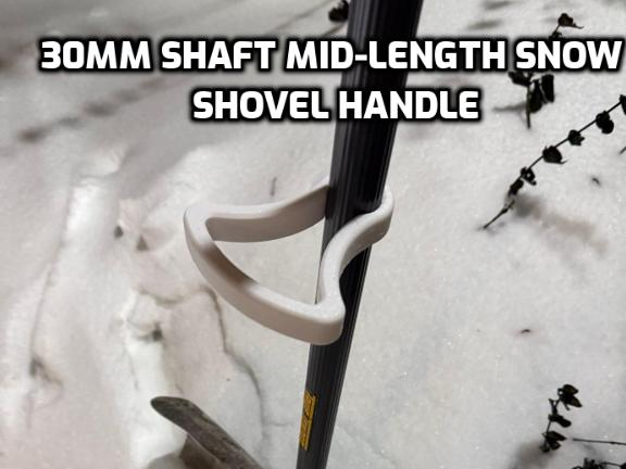 30mm Shaft Snow Shovel Handle