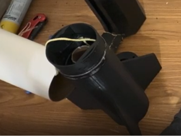 Fincan to Body Tube Coupler