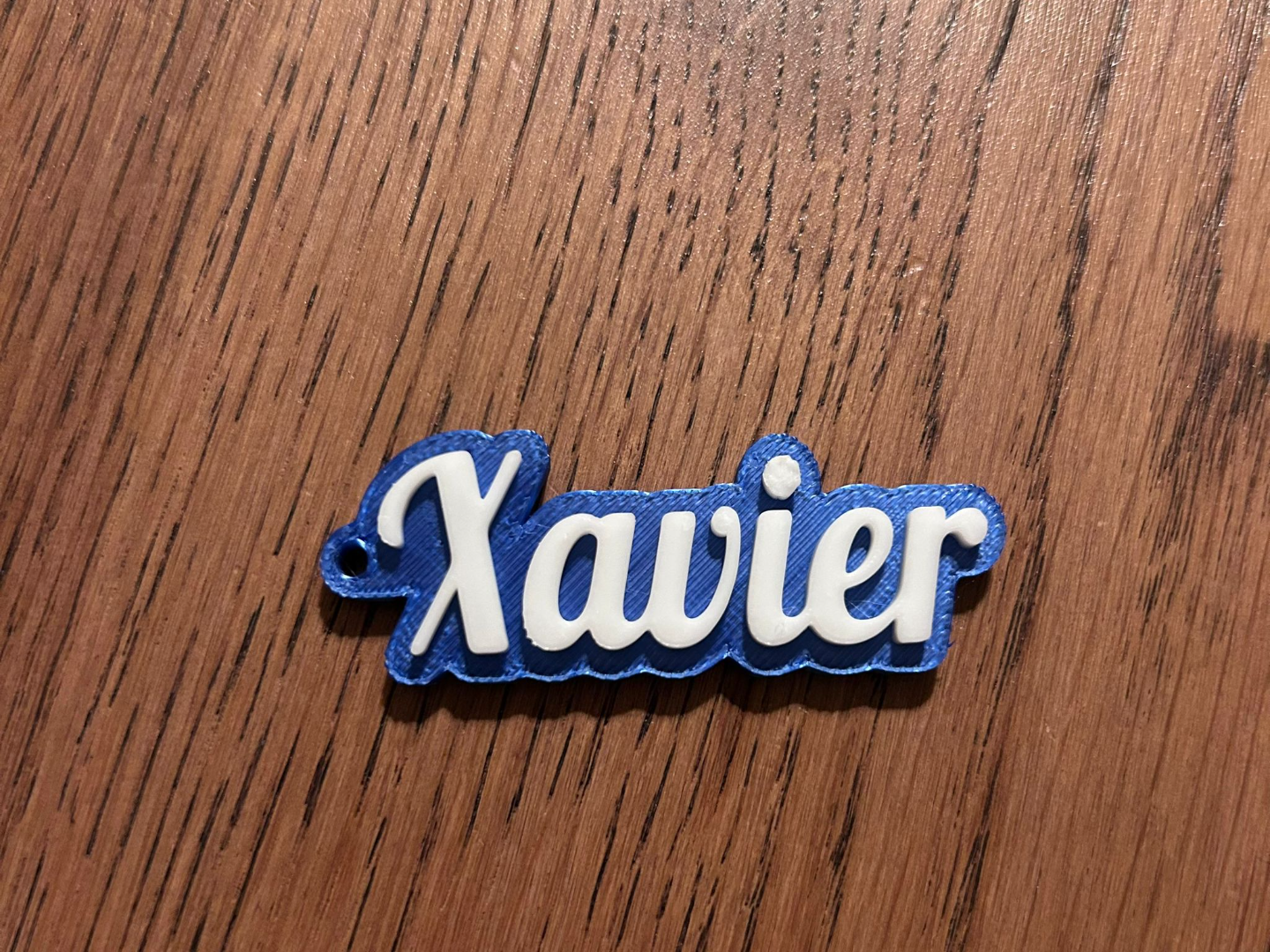 Xavier name keychain