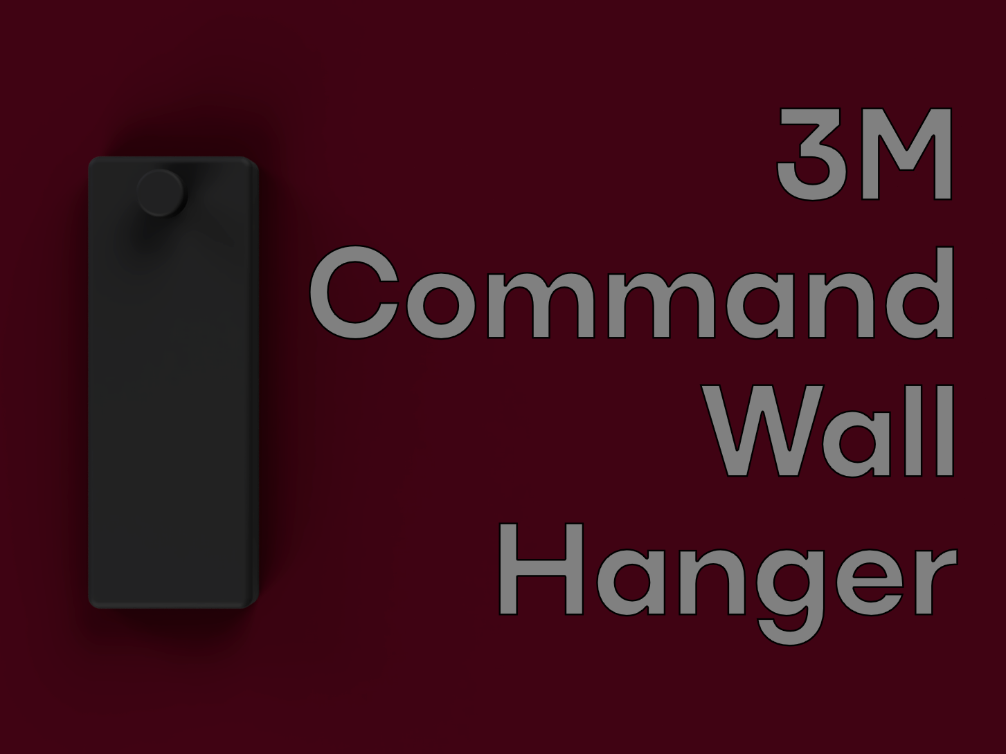 3M Command Wall Hanger/Adapter