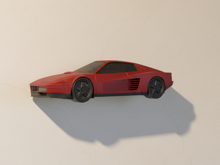 ferrari testarossa 512 - C