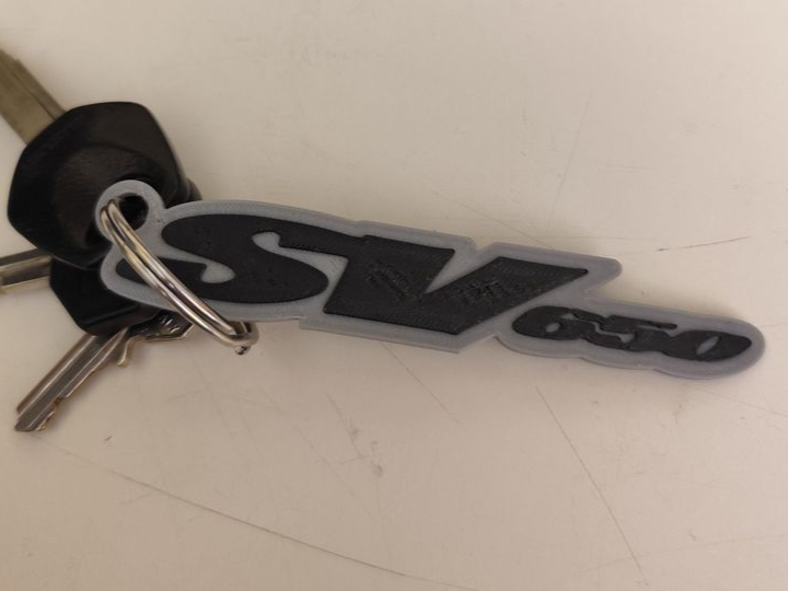 Suzuki SV650 Keychain