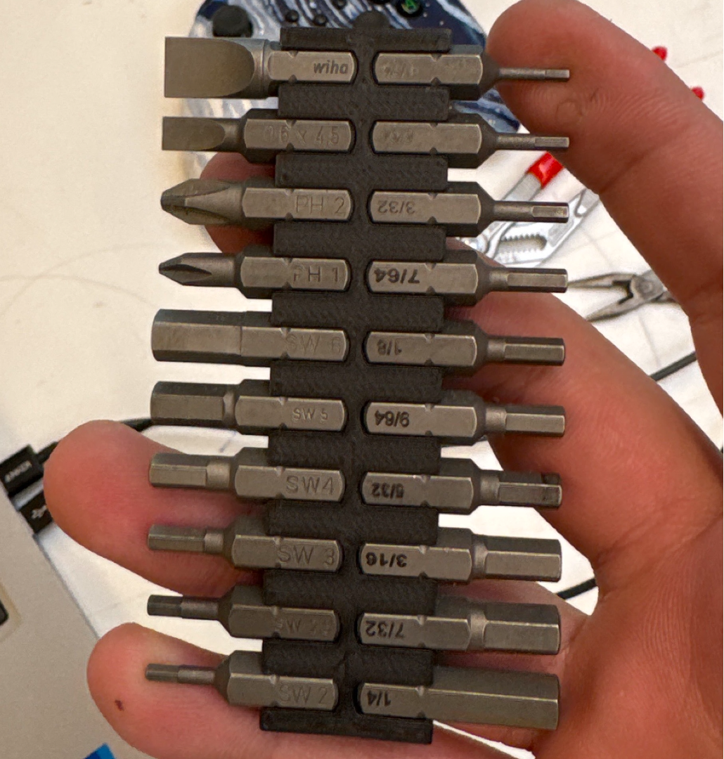 Hex bit holder