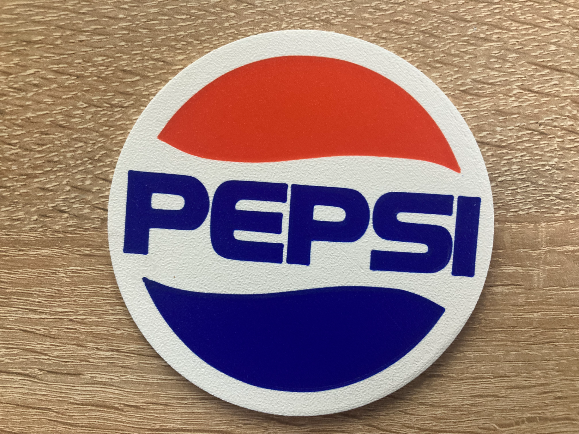 Pepsi logo coaster