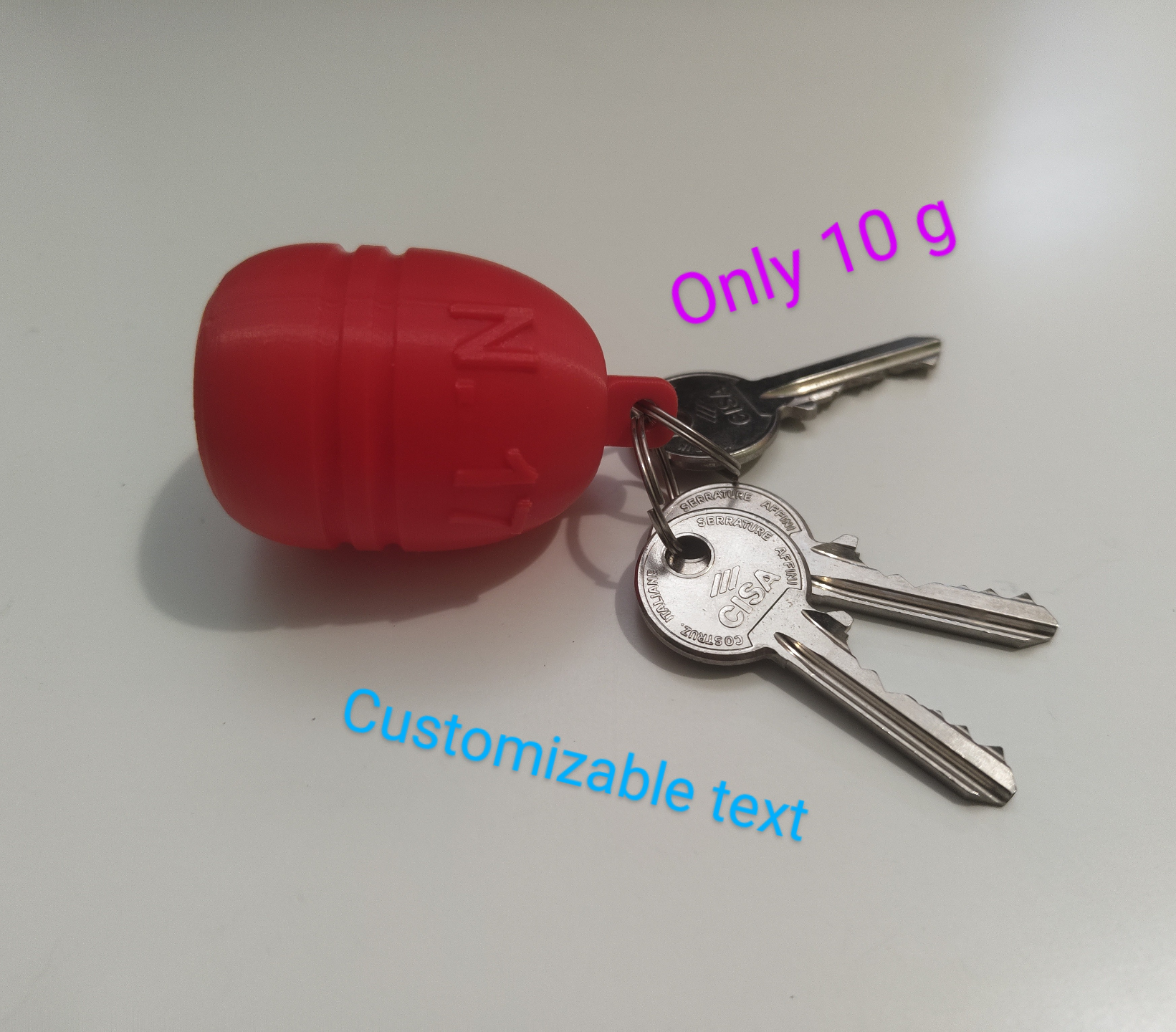 Floating keychain
