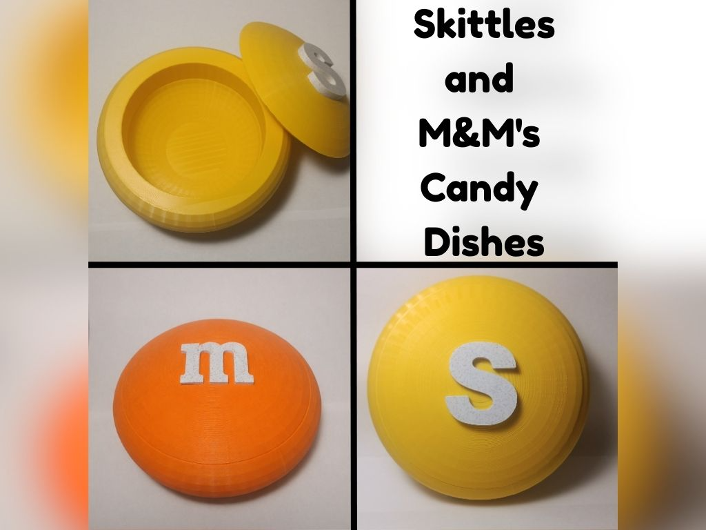 Candy Dish Skittles/M&M's
