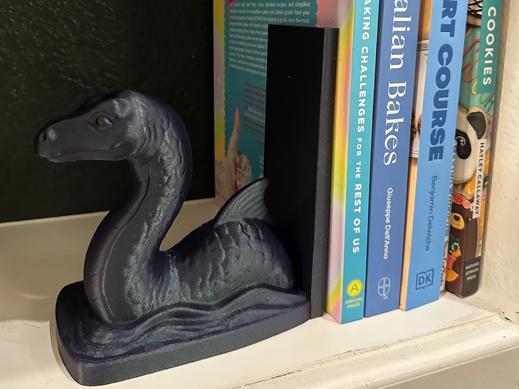 Loch Ness Monster Book Ends