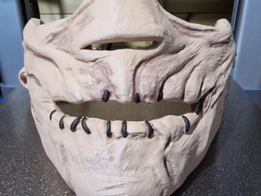 Leatherface Half Mask