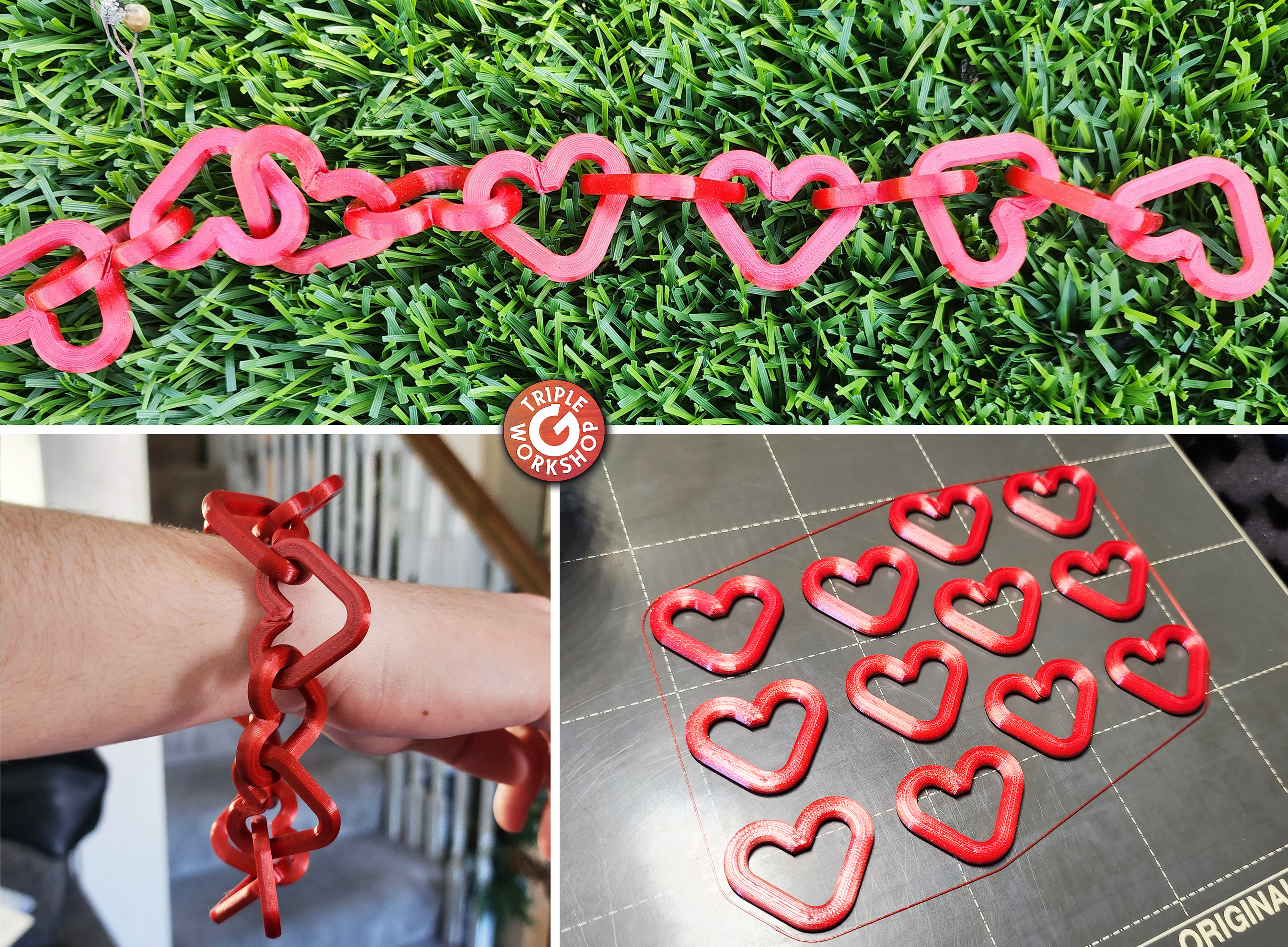 ♡ Heart Chain Links ♡