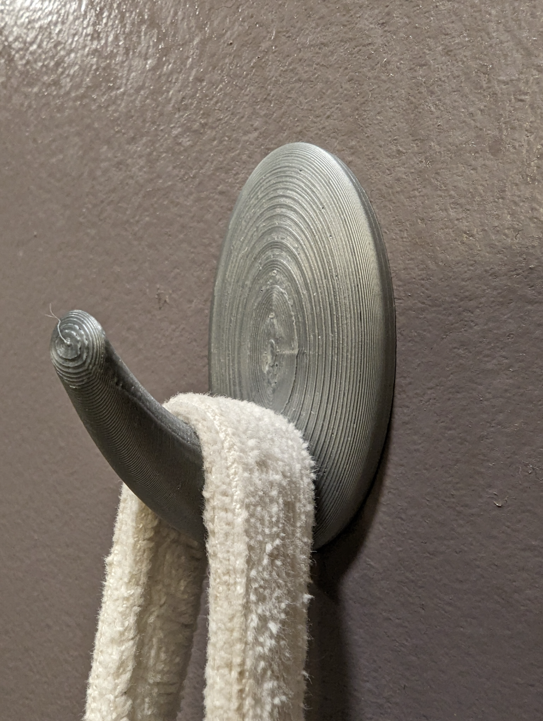 Simple Clothes Hook w/ Hidden Fastener