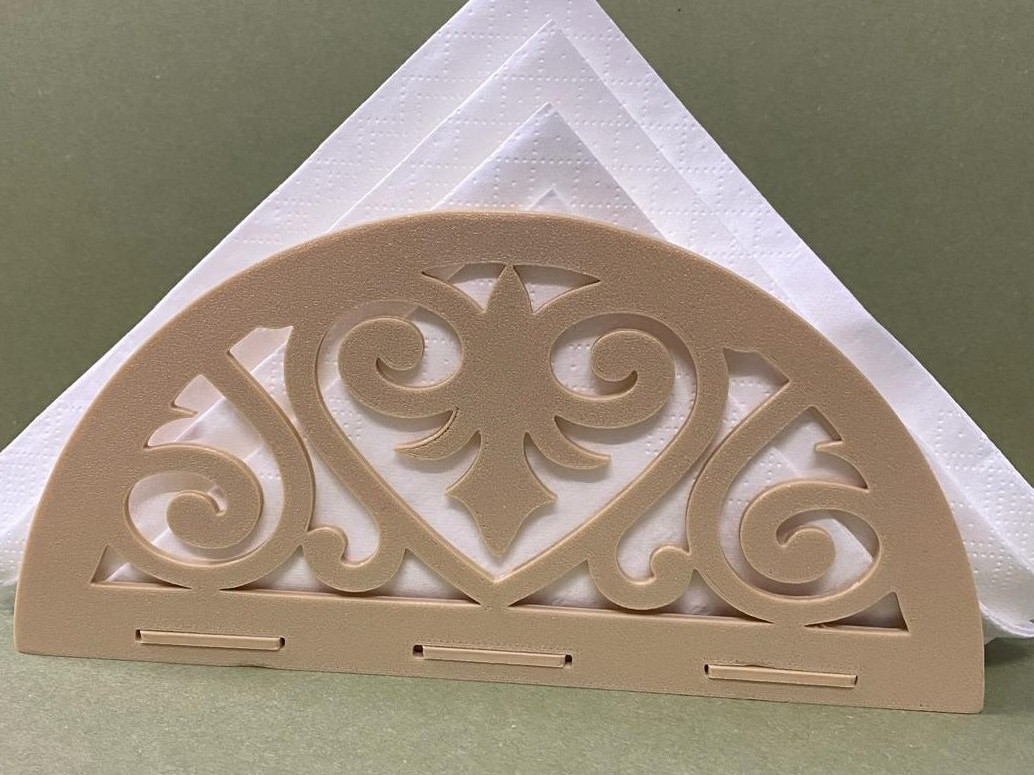 Ornamental napkin holder