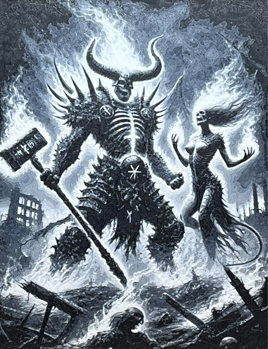 Horned Skull Demon #14