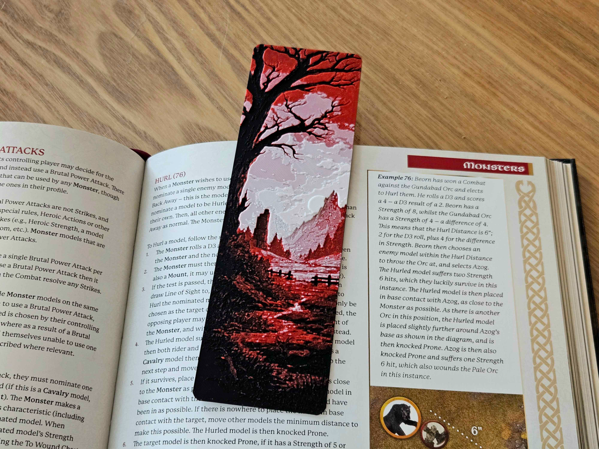 Spooky Countryside Bookmark