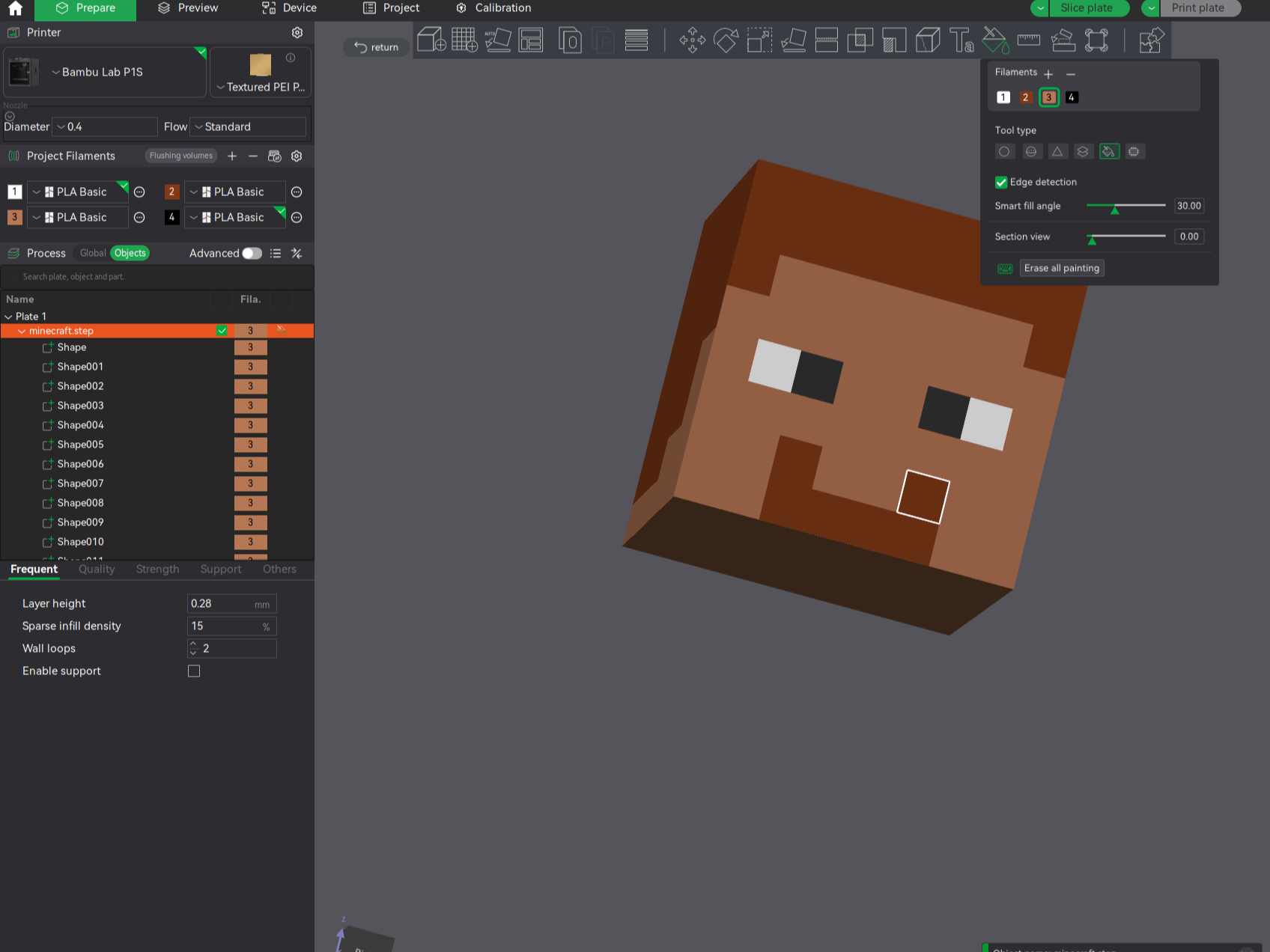 Köpfe erstellen wie bei minecraft