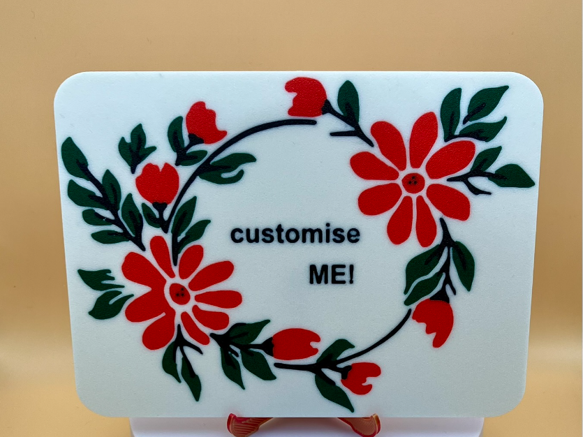 Customizable greeting card, (AMS and NON AMS )