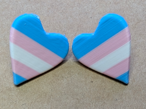 Trans Pride Earring Studs
